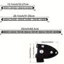 Ultra-Thin 25 inch Single Row LED Light Bar, Image 3