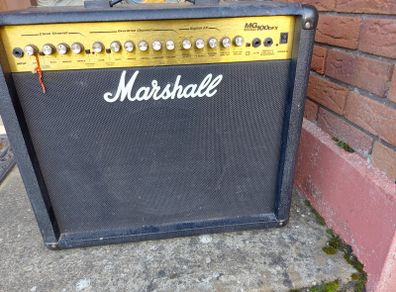 Marshall MG Series 100 DFX Amp, Output 100 Watts RMS into 4 Ohm, in very good condition