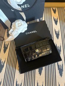chanel card holder