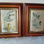 3 VTG Small Framed Miniature Print on Silk Made in N. Ireland Consort Pictures-DAMAGED 11X13.5 CMS Image 2