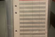 Budget Binder Accessories - 8x Pockets