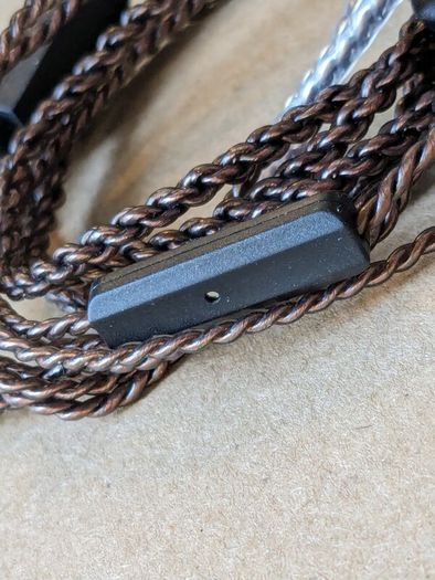KZ IEM cable only, with in-line mic