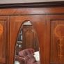 Antique Edwardian Inlaid Mahogany Wardrobe Image 3