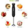 Bonsenkitchen Hand Blender, 300W Immersion Blender Handheld, Stick Blender Electric with Stainless Steel Blade Image 2