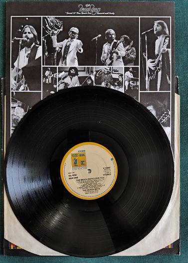 The Beach Boys - Love You Vinyl LP (1977) Orignal UK Release w/Inner Sheet Pop Rock EX+