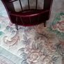 Vintage 1970's Mahagany oval occasional table with magazines storage Image 4