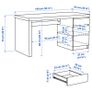Malm office desk Image 2