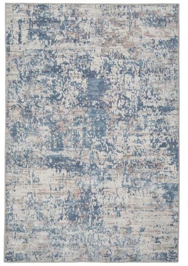 Large Flatwoven Rug - Blue