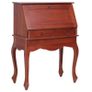 Secretary Desk Brown 78x42x103 cm Solid Mahogany Wood Image 4