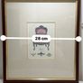 Pair of Vintage Framed Marina Romagnoli Chair Prints Image 3