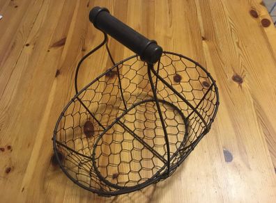 Large Avoca-Style Wire Basket AS NEW