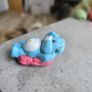 Bedtime  bear sleepy Carebear Mini Figure 1983-1984 Kenner A.G.C. Image 2