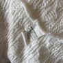 Cardigan - 3/4 Length - Size Medium (White) Image 5