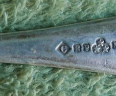 Vintage BARKER BROS Birmingham Silver Plated Spoon
