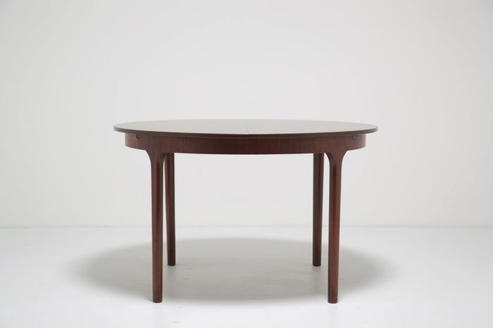 Vintage Rosewood Dining Table & 6 Dining Chairs Set by Tom Robertson for McIntosh, 1960s