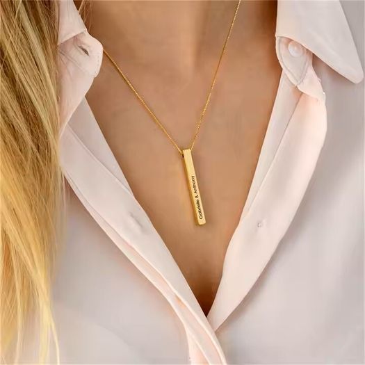 The Origin Pendant Necklace  Available for Custom Engraving By R'Laith