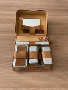 Vintage Men's Vanity Grooming Shaving Set