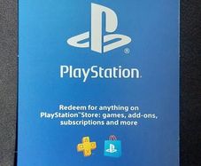 PlayStation gift card