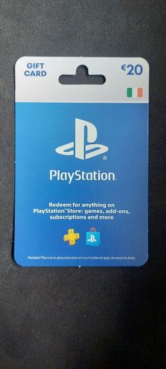 PlayStation gift card