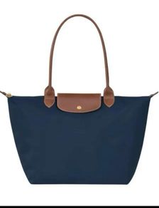 Longchamp le Pliage / navy / large / new