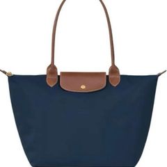 Longchamp le Pliage / navy / large / new