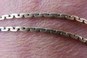 Vintage 9 Ct Gold 375 Chain Necklace 5,7g L-16"