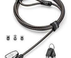 Kensington 3-in-1 Keyed Laptop Lock (ClickSafe 2.0)