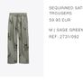 Zara satin co ord set Image 6
