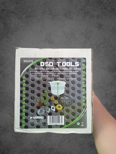 Dsd Tools No-spill Engine Oil Funnel Filler Kit