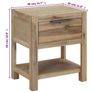 Nightstands with Drawers 2 pcs 40x30x48 cm Solid Acacia Wood Image 3