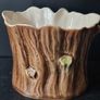 Vintage Hornsea Planter Flower Pot Kissing Bunnys Image 4