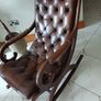 Chesterfield Genuine Slipper Rocking chair Image 7