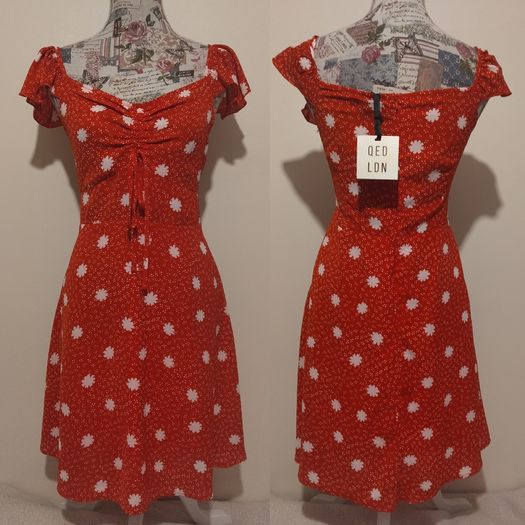 Qed London Floral Dress, New With Tags