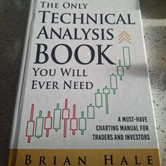 New ""The only technical analyis hardback book,you will ever need,  trades and shares"