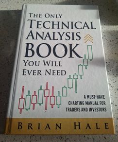 New ""The only technical analyis hardback book,you will ever need,  trades and shares"