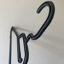 Black plastic hangers (50) Image 3