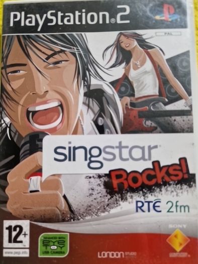 Singstar Rocks PlayStation2 Ps2 Games Original