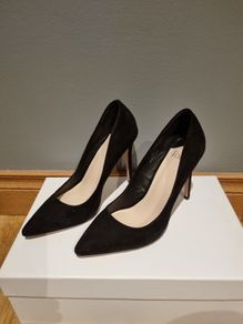 FAITH Black Stilettos 39