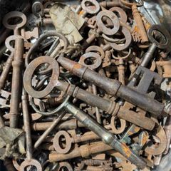 1 Large Medium Small Irish Antique Vintage Iron HAUNTED Skeleton Key Antique & Cursed Paranormal Activity Attached