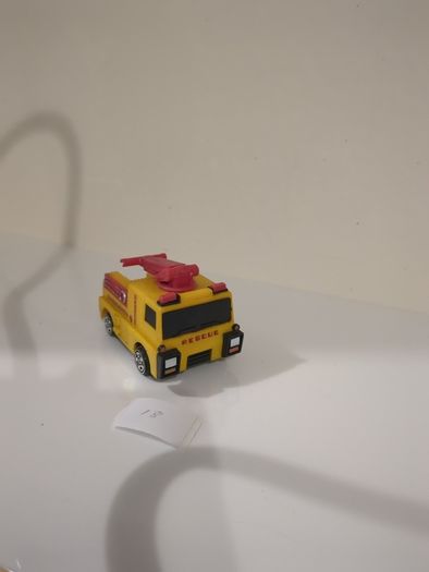 Vintage 1975 Ideal Toy Corp Emergency Rescue Truck - Yellow - Excellent Condition