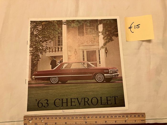 American car brochures. 1950s, 1960s and 1980s