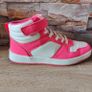 Pink White High Top Trainers size 6 Image 4
