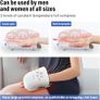 Hand Massager - 3Massage Sizes, Cordless Hand Massager with Heat & Compression for Arthritis and Carpal Tunnel, Gift for Men Women Family Friends, Relaxation at Home, Office, Outdoors, White Image 4