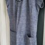 ANTEA blue cotton dress Sz 42 (Fit 12-14UK) - Rrp 89 Dollars Image 7