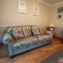 Chesterfield Inspired 3 and 2 seater with Ottoman Image 2