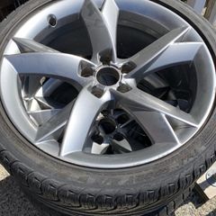 19 inch genuine audi wheels with new tyres