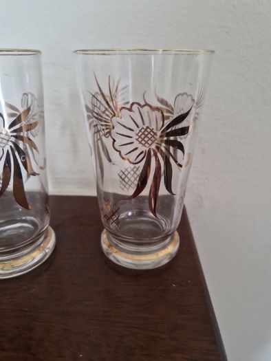 mid century jug & glasses