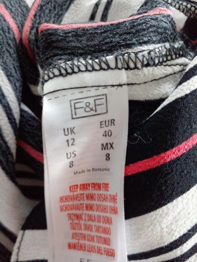 F&F dress UK12