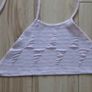 ladies pastel baby pink top size small/8 Image 2
