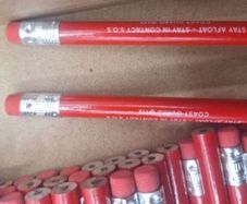 pencils with rubbers bundle of 150